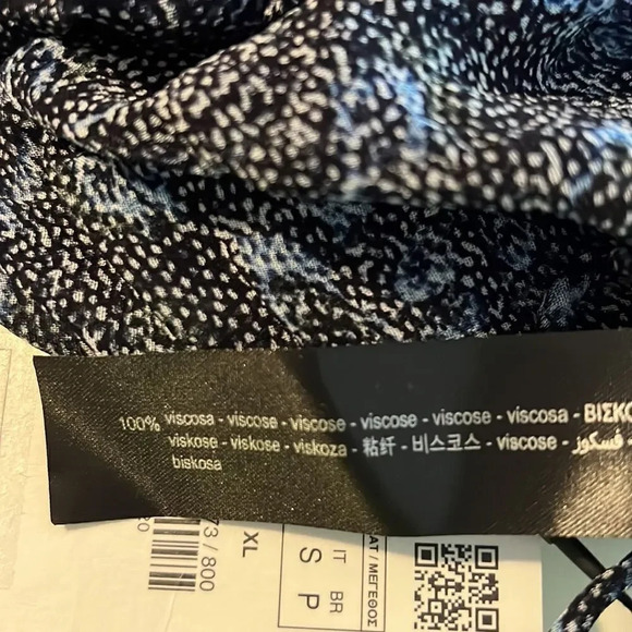 ZARA | Blue | PRINTED TOP - Picture 12 of 13